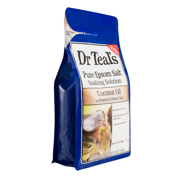 Dr Teal's Epsom Salt Coconut Oil 1.36kg
