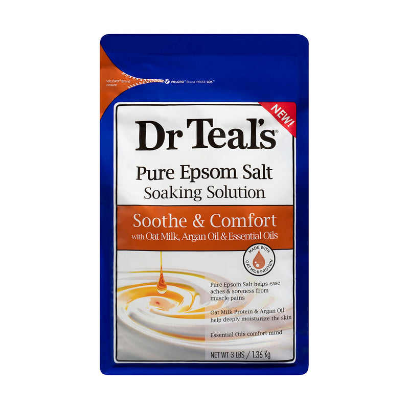 Dr Teal’s Oat Milk & Argan Oil Epsom Salt 1.36kg