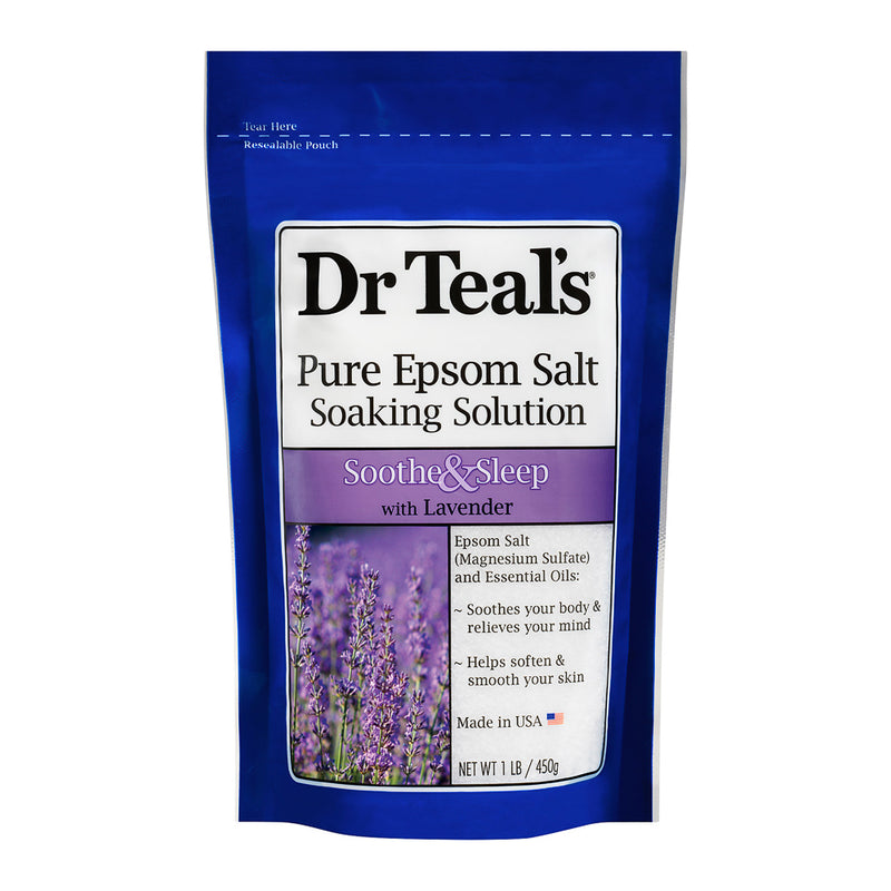 Sal de Epsom de lavanda del Dr. Teal