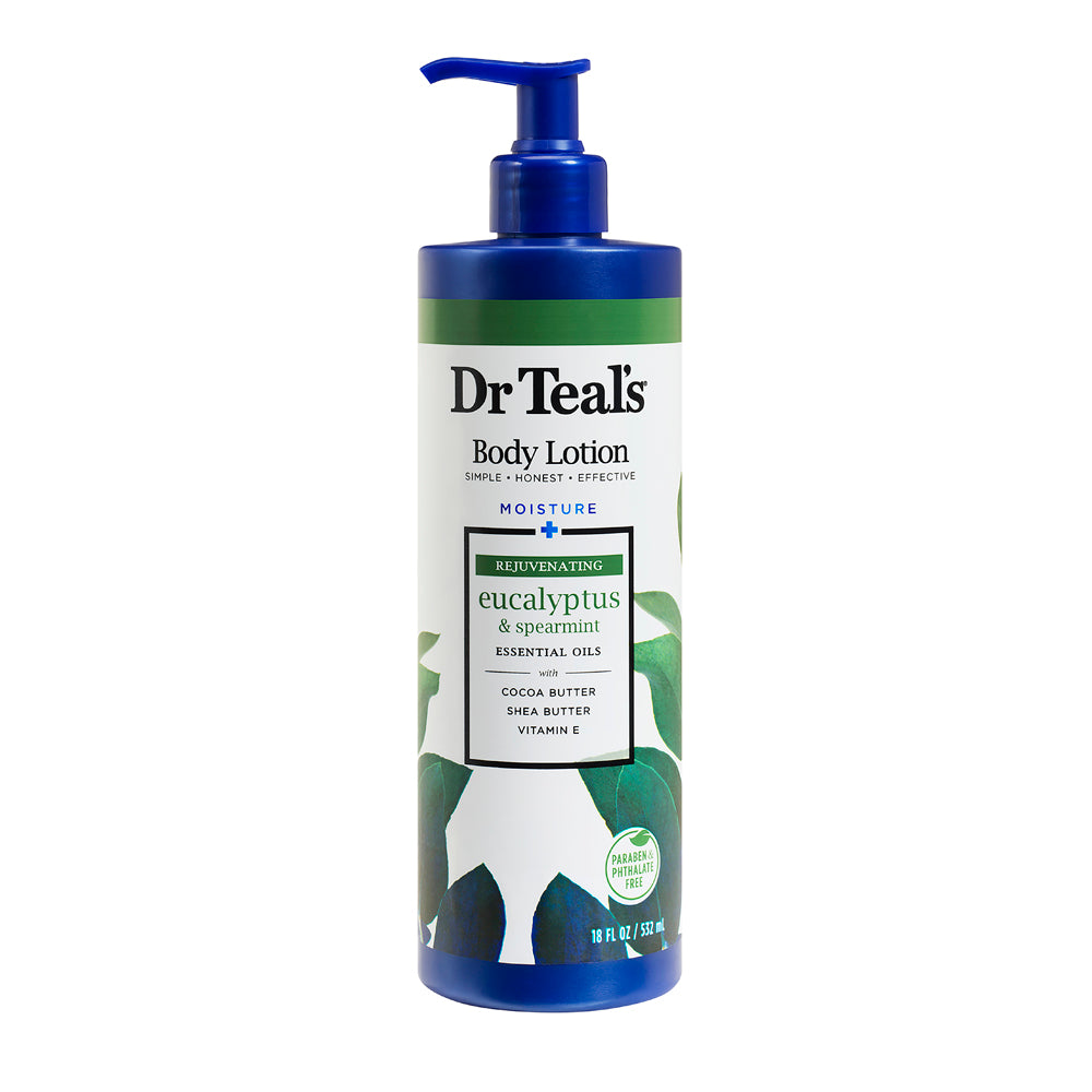 Dr Teal's Body Lotion - Rejuvenating Eucalyptus & Spearmint