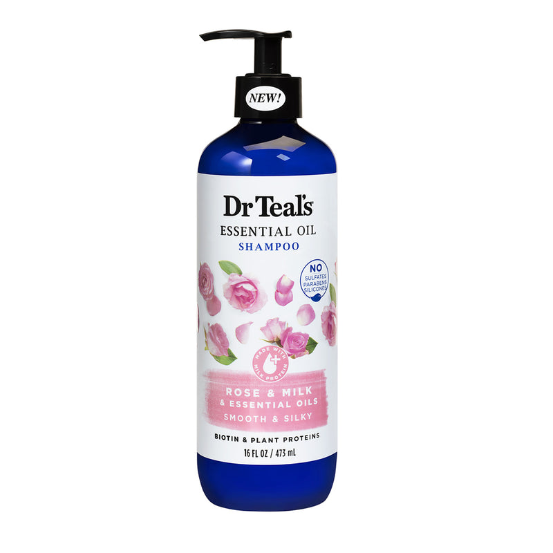 Dr Teal's Rose & Milk Shampoo 473ML