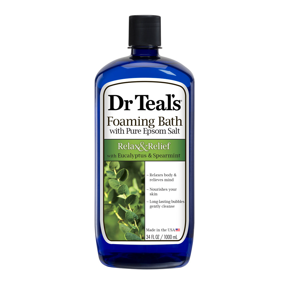 Dr Teals Eucalyptus Spearmint Epsom Salt Foaming Bath